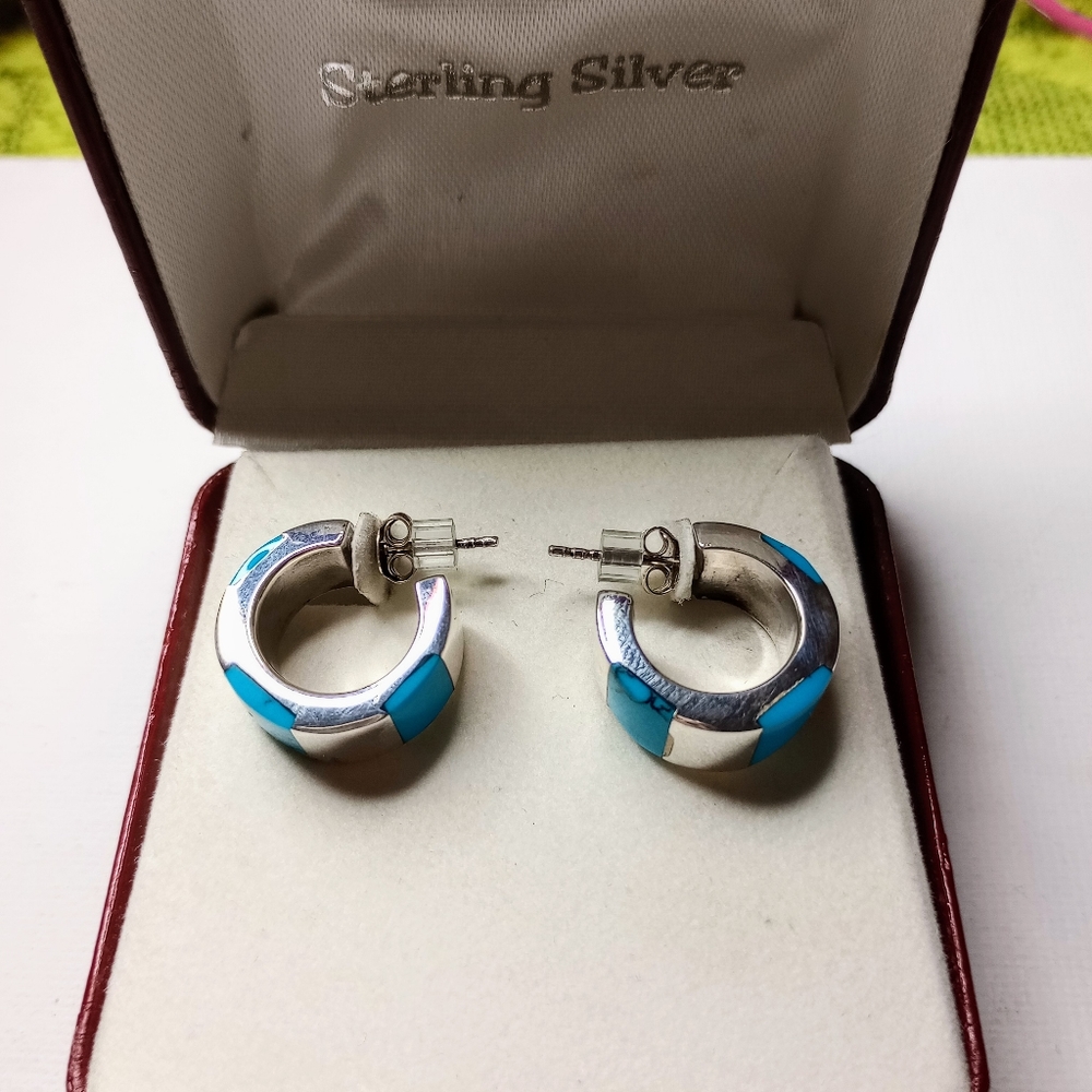 Sterling silver earrings